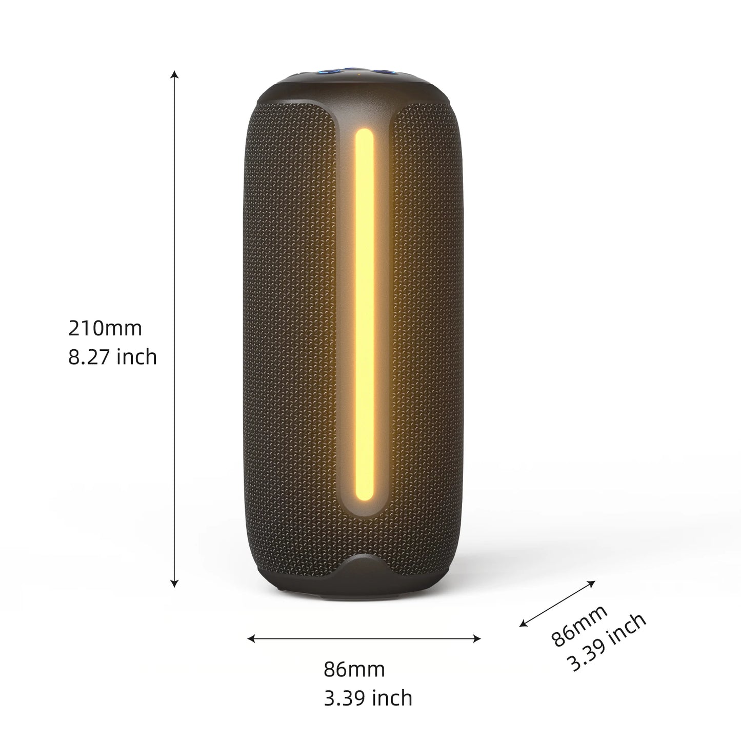 Moder Style Hot Tech Portable Gadgets Best Selling Mini Wireless BT Speaker With RGB Led Light Bluetooth Speakers