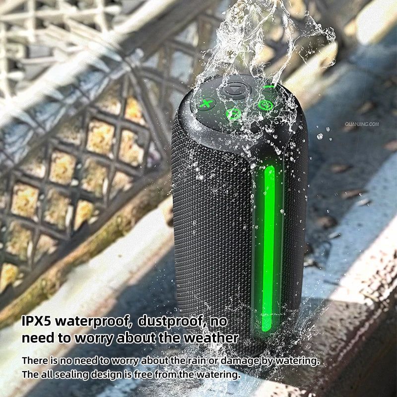 Moder Style Hot Tech Portable Gadgets Best Selling Mini Wireless BT Speaker With RGB Led Light Bluetooth Speakers