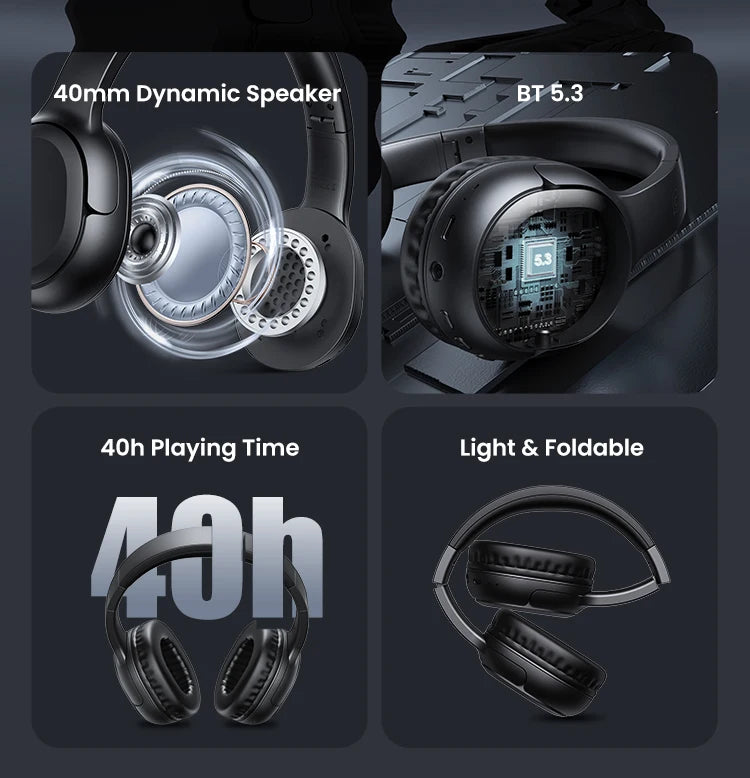 USAMS 40H Wireless TWS Headphones