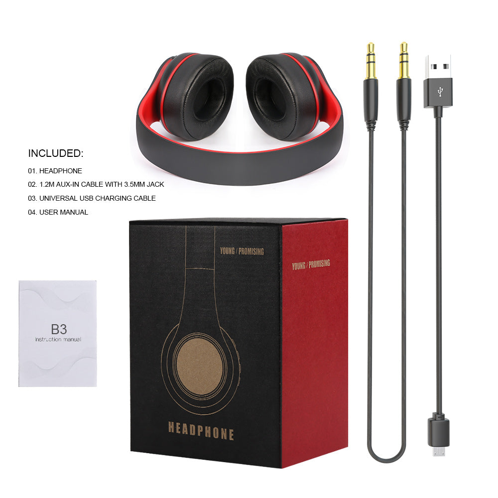 BH15 Wireless Over-Ear Bluetooth Headphones