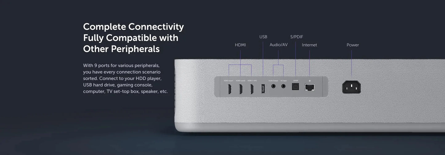 VAVA 4K UST Laser Projector Ultra Short Throw